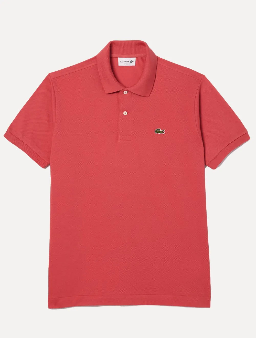 Polo Lacoste Masculina L.12.12 Goiaba