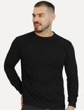 Moletom Masculino Crewneck Liso Preto