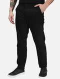 Calça K&J Black Masculina Alfaiataria Cetim Comfort Flex Preto
