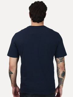 Camiseta Tommy Hilfiger Masculina Brand Love Big New Logo Azul Marinho