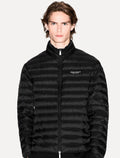 Jaqueta Armani Exchange Masculina Nylon Acolchoada Preta