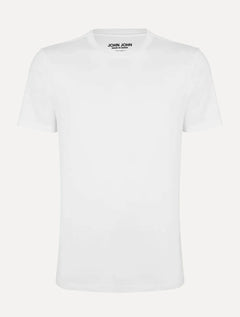 Camiseta John John Masculina Regular Fit Pima Cotton Branca
