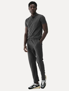 Polo Aramis Masculina Basic Piquet Grafite Mescla