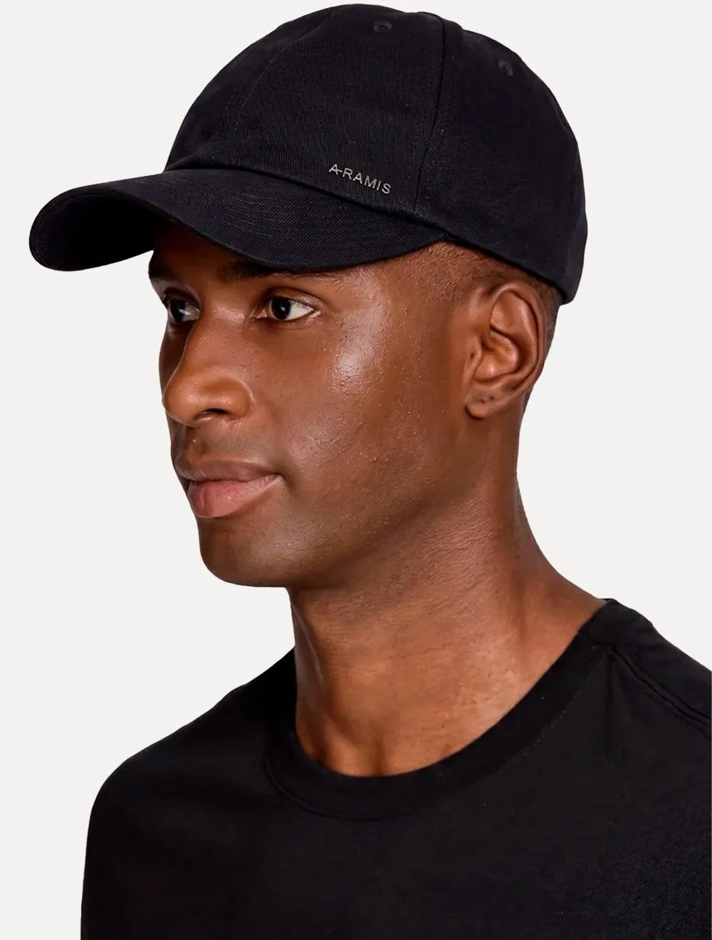 Boné Aramis Masculino Multi Logo Preto