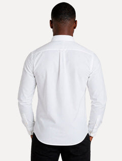Camisa Aramis Masculina Slim Oxford Planalto Branca
