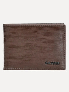 Carteira Aramis Masculina Couro Contact Safe Marrom Café