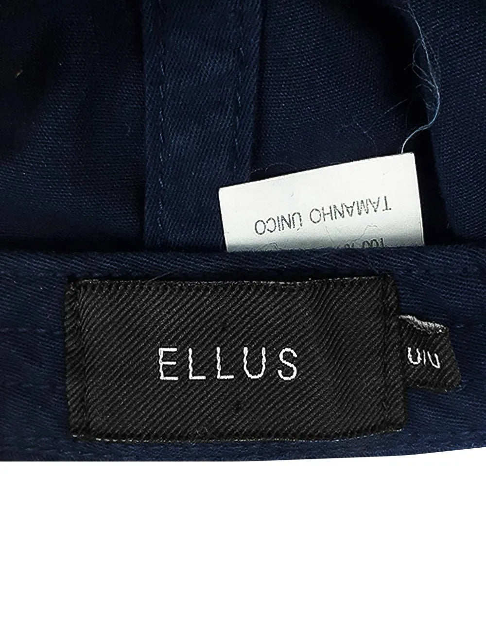 Boné Ellus Masculino Metal Logo Azul Marinho