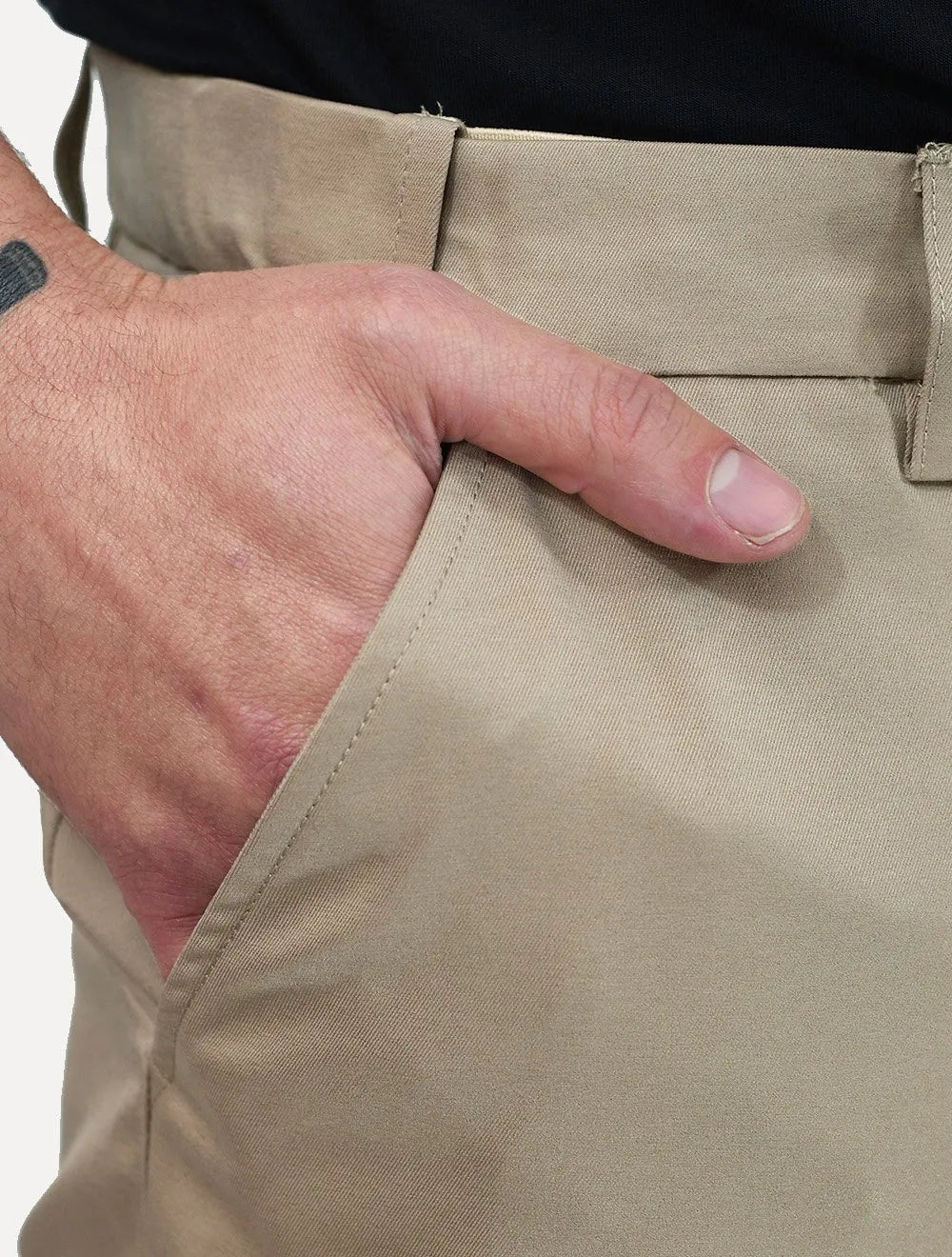 Calça Dixen Masculina Adaptive com Regulagem no Cós Caqui Médio