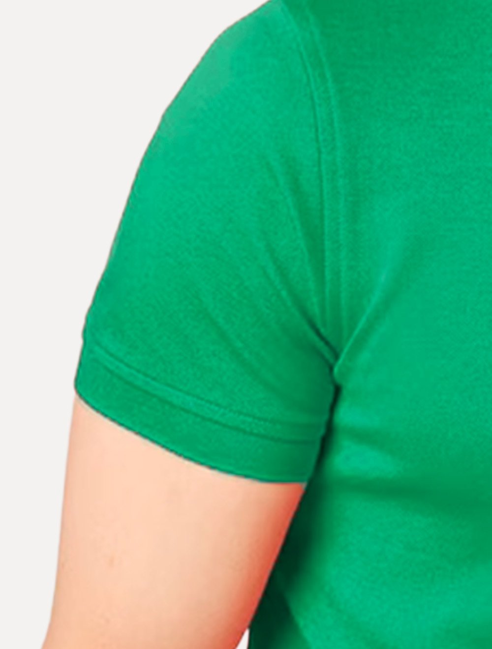 Polo Tommy Hilfiger Masculina Slim Piquet 1985 Verde