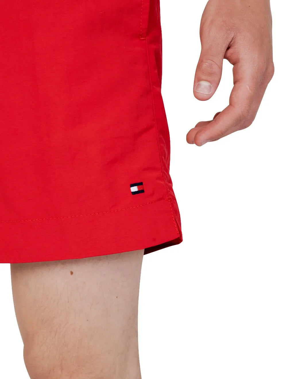 Short Tommy Hilfiger Masculino Medium Drawstring Embroidered Vermelho