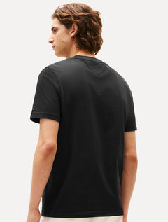 Camiseta Tommy Hilfiger Masculina Regular Logo Arch Preta