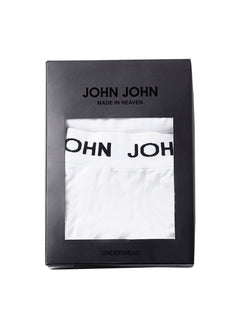 Cueca John John Boxer Poliamida Branca 1UN