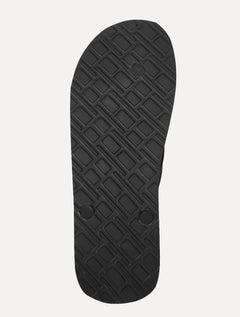 Chinelo Tommy Hilfiger Brad 8R Rubber Beach Preto/Vermelho
