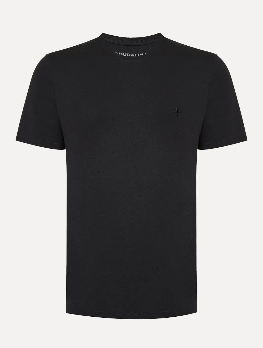 Kit Camisetas Dudalina Malha Cáqui Médio Listrado e Preto