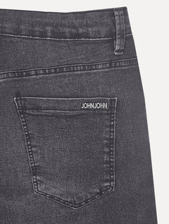 Bermuda John John Jeans Classic Leader Stoned Preta