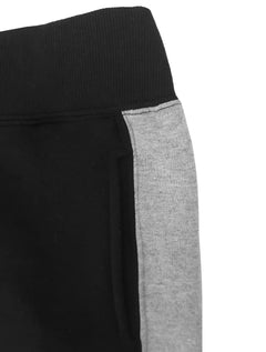 Calça Aeropostale Moletom Masculina Aero Colorblock Preta