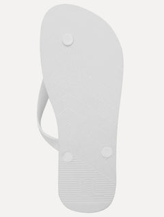 Chinelo Reserva Masculino Pica-Pau Waves Branco