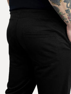 Calça John John Moletom Masculina New Basic Rusty Preta