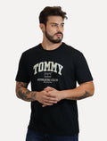 Camiseta Tommy Jeans Masculina Regular Athletic Club Preta