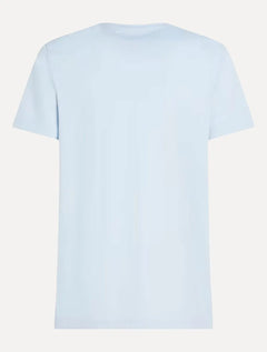 Camiseta Tommy Hilfiger Masculina Slim Fit Essential Stretch Azul Claro