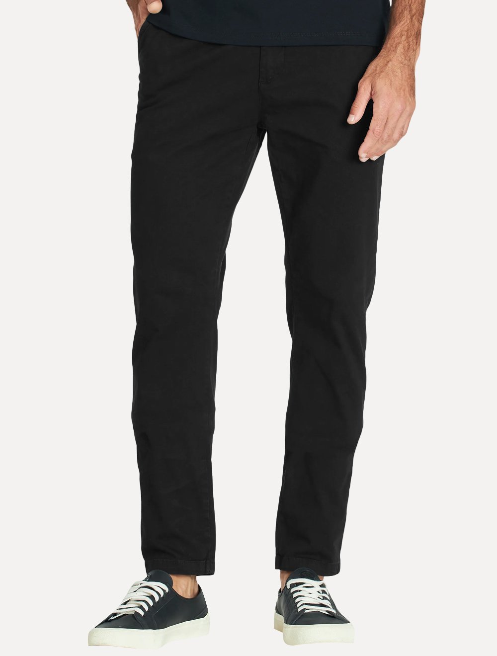 Calça Reserva Masculina de Sarja Casual Iron Preta
