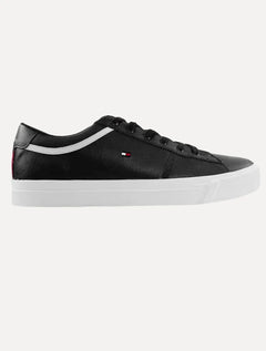 Tênis Tommy Hilfiger Masculino Jay 13A Iconic Leather Puched Preto
