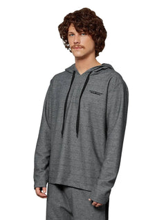 Moletom John John Masculino Stripe Hoodie Cinza Mescla
