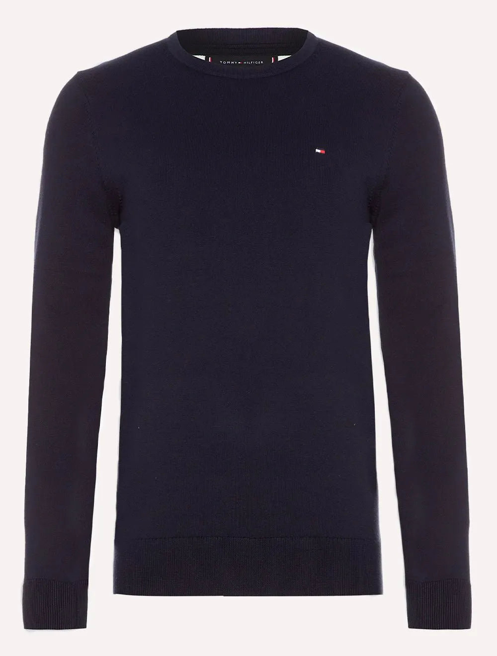 Suéter Tommy Hilfiger Masculino Signature Crewneck Azul Marinho
