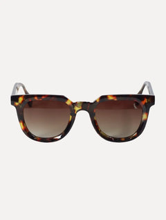 Óculos Reserva de Sol Masculino Round Plate Square Tortoise