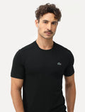 Camiseta Lacoste Masculina Basic Sport Quick Dry Preta