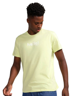 Camiseta Colcci Masculina Hello Sunny Amarela