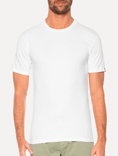 Camiseta Levis Masculina Lisa Branca