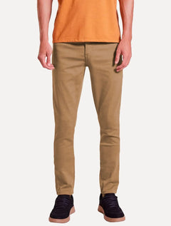 Calça Reserva Jeans Masculina Skinny Color Five Pockets Cáqui