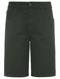 Bermuda Ellus Sarja Masculina Color Canvas Rock 5 Pockets Verde Militar