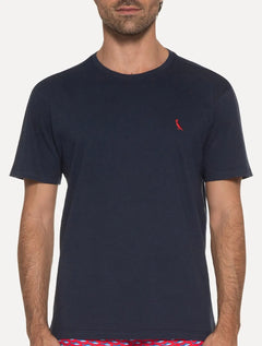 Camiseta Reserva Masculina Basic Red Woodpecker Azul Marinho