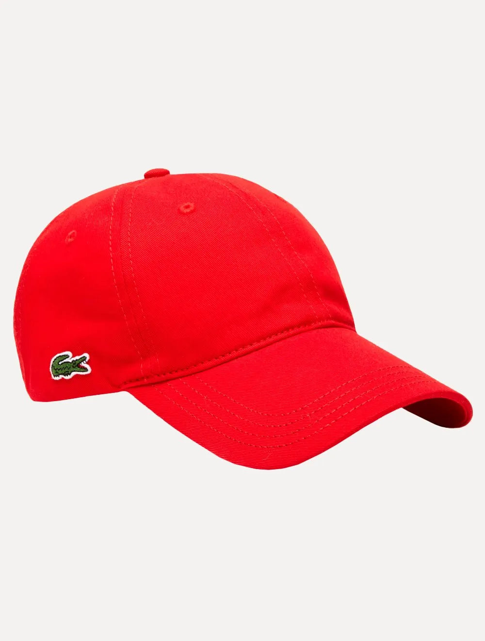Boné Lacoste Casual Side Logo Vermelho