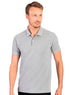 Polo Aramis Masculina Basic Piquet Cinza Mescla