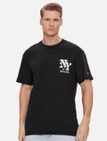 Camiseta Tommy Jeans Masculina Classic NY Grunge Sport Preta