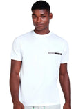 Camiseta Dudalina Masculina Regular Antiviral Logo Transfer Branca