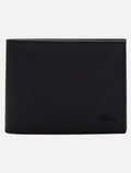 Carteira Lacoste Masculina Classic Bifold Petit Piquet Preta