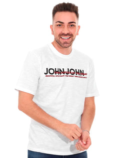 Camiseta John John Masculina Take Our Tour Branca