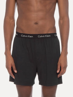 Cueca Calvin Klein Samba Canção Modal Logo Classic Preta 1UN