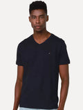 Camiseta Aramis Masculina Basic V-Neck Azul Marinho