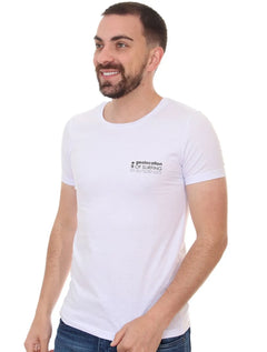 Camiseta Sergio K Masculina Geoloc. Surfboard Branca