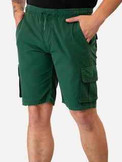 Bermuda Lacoste Masculina Cotton Cargo Pockets Verde