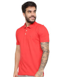 Polo Reserva Masculina Piquet Clássica Vermelha