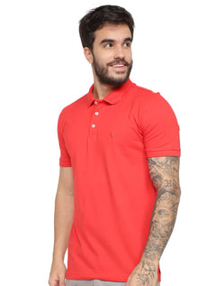 Polo Reserva Masculina Piquet Clássica Vermelha