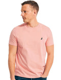 Camiseta Nautica Masculina Dark Icon Rosa Claro