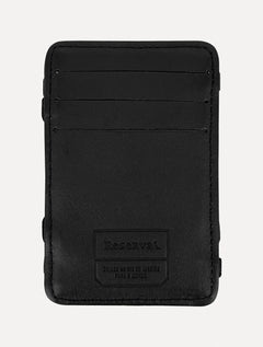 Carteira Reserva Masculina Couro Neutral Mágica Preta