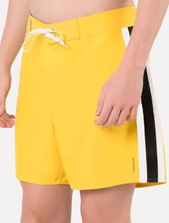 Bermuda Osklen Masculina D'Água Surf Urban Stripes Amarela